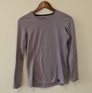 Patagonia lilac midweight capilene base layer xs